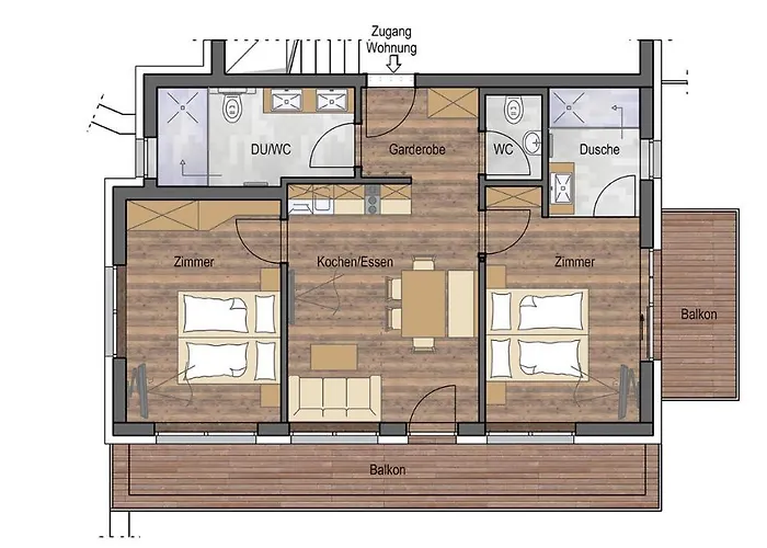 アパートホテル Palazi & 4*